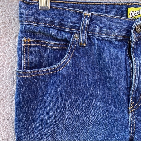 Old Navy Kids Straight Droit Darkstone Adjustable Jeans Sz 16 - Picture 2 of 12